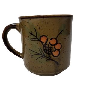 Vintage Floral otagiri coffee Mug .